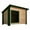 Tan, variant on New Age Pet ECOFLEX® ThermoCore Insulated Outdoor Dog House, Weather Resistant