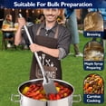 thumbnail image 5 of ARC 48" Stainless Steel Crawfish Mixing Paddle for Commercial Cooking, 5 of 7