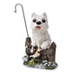 thumbnail image 2 of Estatua de perro, adorno de perro, manualidades, figuras de animales decorativas divertidas e impermeables Estilo B, 2 of 9