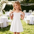 thumbnail image 7 of Kiijoy Girls Off Shoulder Party Dress Evening Gown Birthday Pageant Dresses, Sizes 6-14, 7 of 7