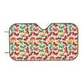 thumbnail image 7 of Fotbe Colorful Butterflies Car Windshield Sunshade | Sun Visor Protector Front Window Shade, Keeps Out UV Rays, Keeps Your Vehicle Cool-Small, 7 of 7