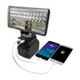 thumbnail image 3 of 18V Cordless LED Work Light Spotlight For 18V Li-ion Battery Outdoor Flashlight Emergency Light Dual USB, 3 of 4
