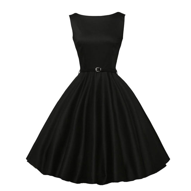 Vestidos de invitada de boda hoksml para mujer, moda casual para mujer, vestido de corsé de talle alto con cuello redondo, manga corta y color liso, vestido de fiesta, vestido de invitada de boda en
