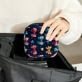 thumbnail image 6 of Cute Bows with Little Hearts Cartoon Style Sanitary Napkin Storage Bag, Zipper Menstrual Cup Pouch Feminine Menstruation First Period Pads Holder for Girls Women Ladies, 6 of 6