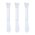 thumbnail image 2 of Cepillo de doble cabezal para mascarillas, 3 unidades, de silicona suave, lavable, diseño ergonómico, aplicador para esteticistas y mujeres., 2 of 14