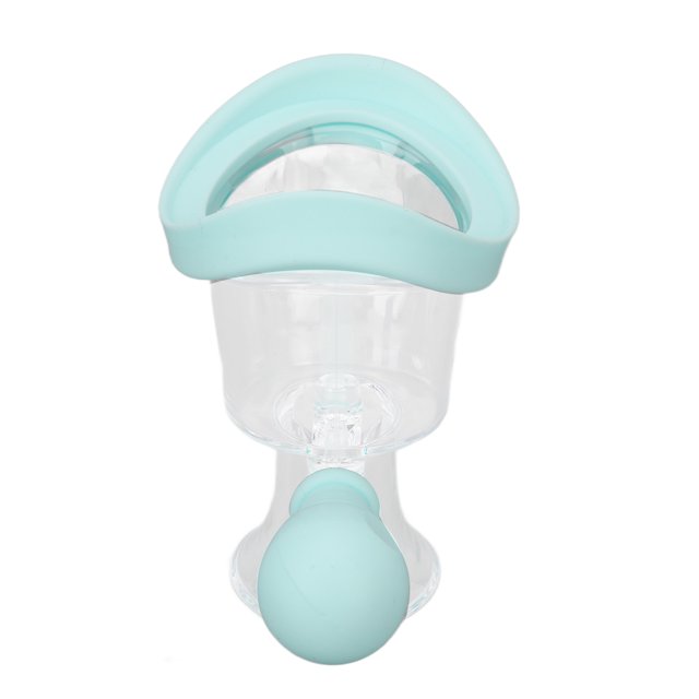 Eye Irrigator Cup, Eye Wash Bath Kit Silicone Lightweight Accurate For Home Blue
