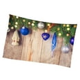 thumbnail image 4 of Tapiz de pared con efecto 3D navideño para dormitorio, colcha, toalla de baño E, 4 of 9