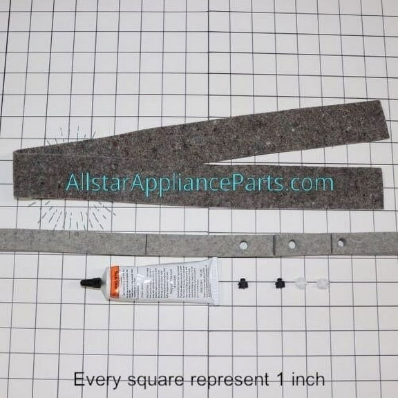 GE Dryer Front Drum Bearing Slide & Seal WE3X78