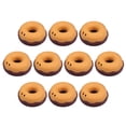 thumbnail image 1 of 10 Pcs Boîte de Rangement Créative en Silicone pour Écouteurs, Enrouleur de Câble, Rangement de Câbles (Café), 1 of 9