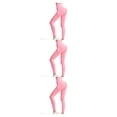 thumbnail image 3 of Jumpingount Pantalones elásticos de cintura alta para mujer Primavera Verano niñas gimnasio hasta los tobillos pantalones deportivos pantalones Type1 NO1, 3 of 6