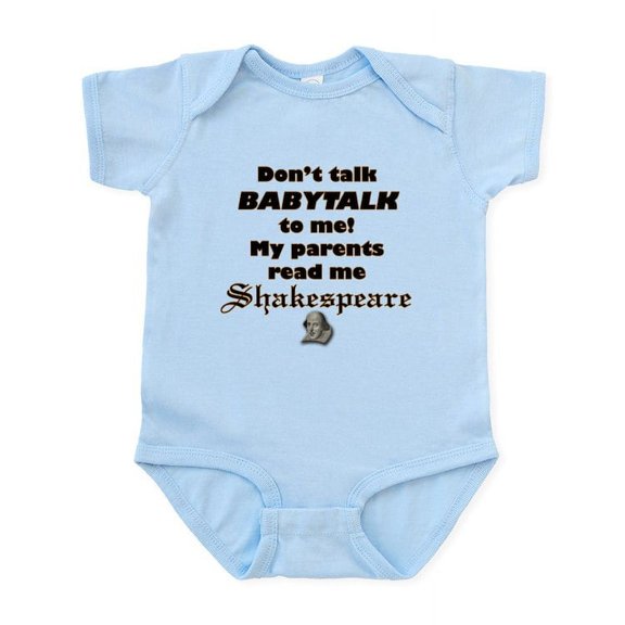 CafePress - Baby Collection Shakespeare Infant Bodysuit - Baby Light Bodysuit, Size Newborn - 24 Months