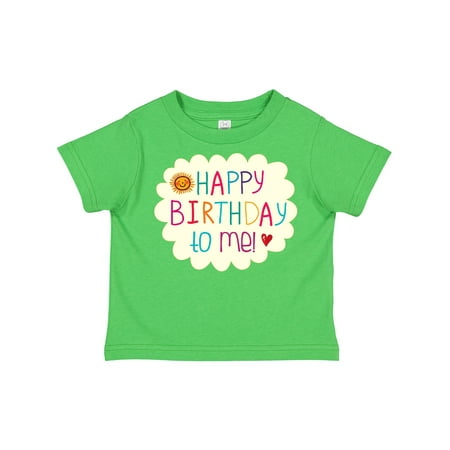 

Inktastic Happy Birthday to Me Gift Toddler Boy or Toddler Girl T-Shirt