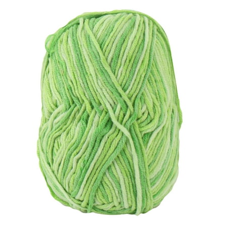 Home Cotton Blends Handmade Crochet Scarf Sweater Knitting Yarn Cord Green