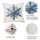 thumbnail image 4 of Funda de almohada navideña, decoración navideña con copos de nieve y árbol de Navidad (núcleo de almohada no incluido), 4 Uds., 4 of 5