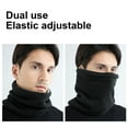 thumbnail image 2 of Hyasfey Winter Cycling Neck Gaiter Cold Weather 3-In-1 Multi-Functional Outdoor Face Guard Scarf Beanie Hat Adjustable Windproof Warm Plush Lining Neck Warmer, 2 of 6