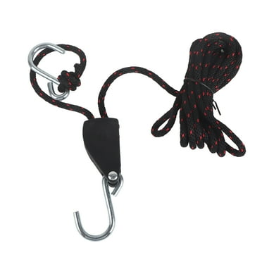 Super Strong Multi-Purpose Rope Ratchet Tie Down with S-Shaped Hook