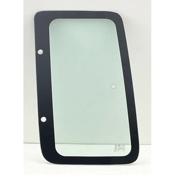 3 Holes Movable Driver Left Side Quarter Window Quarter Glass Compatible with Toyota Pickup 2 Door Extended Cab 1989-1995 Models