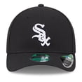 thumbnail image 2 of Men's New Era  Black Chicago White Sox Player Replica 9FORTY Adjustable Hat, 2 of 6