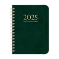 thumbnail image 1 of Weekly and Monthly Academic Planner, Daily Planner Calendar Planner, Pocket Folder High Quality Notebook Writing Book Note Books Journal for Schools Business Work Travel Writing, Green, 1 of 5