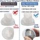 thumbnail image 2 of Paquete de 6 filtros de vacío de repuesto para herramientas eléctricas Black & Decker Vf110 aspiradora inalámbrica Chv1410l Chv9610 Chv1210 Chv1510 Chv1410l32 90558113-01, no para, 2 of 5