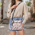 thumbnail image 5 of HELLHERO Strawberries PU Leather Crossbody Purse for Ladies Ladies Crossbody Shoulder Bag, Stylish Easy to Carry Crossbody Shoulder Purse Fashion for Dating Travel, 5 of 7