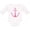 AA-White, variant on Inktastic Anchor Nautical Pink Girls Long Sleeve Baby Bodysuit