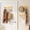 Gold Hanging Storage, variant on Gold Bow Wall Hook, Solid Brass Decorative Towel Hooks for Bathroom and Girls Room Decor