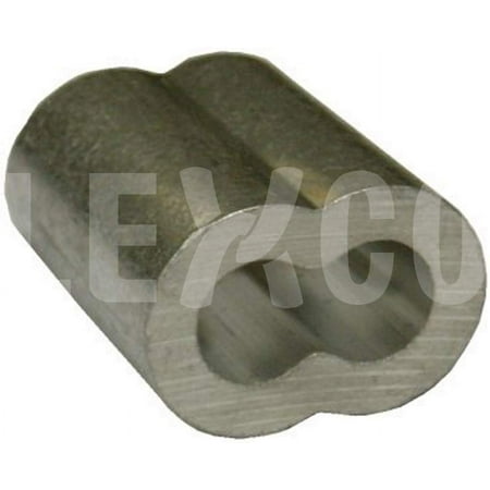 

Cable 132S Wire Rope Sleeve 1/32 Aluminum (500 Pieces/Pack)