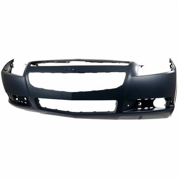 Front Bumper Cover For 08-12 Chevrolet Malibu Sedan Primed With Fog Light Holes