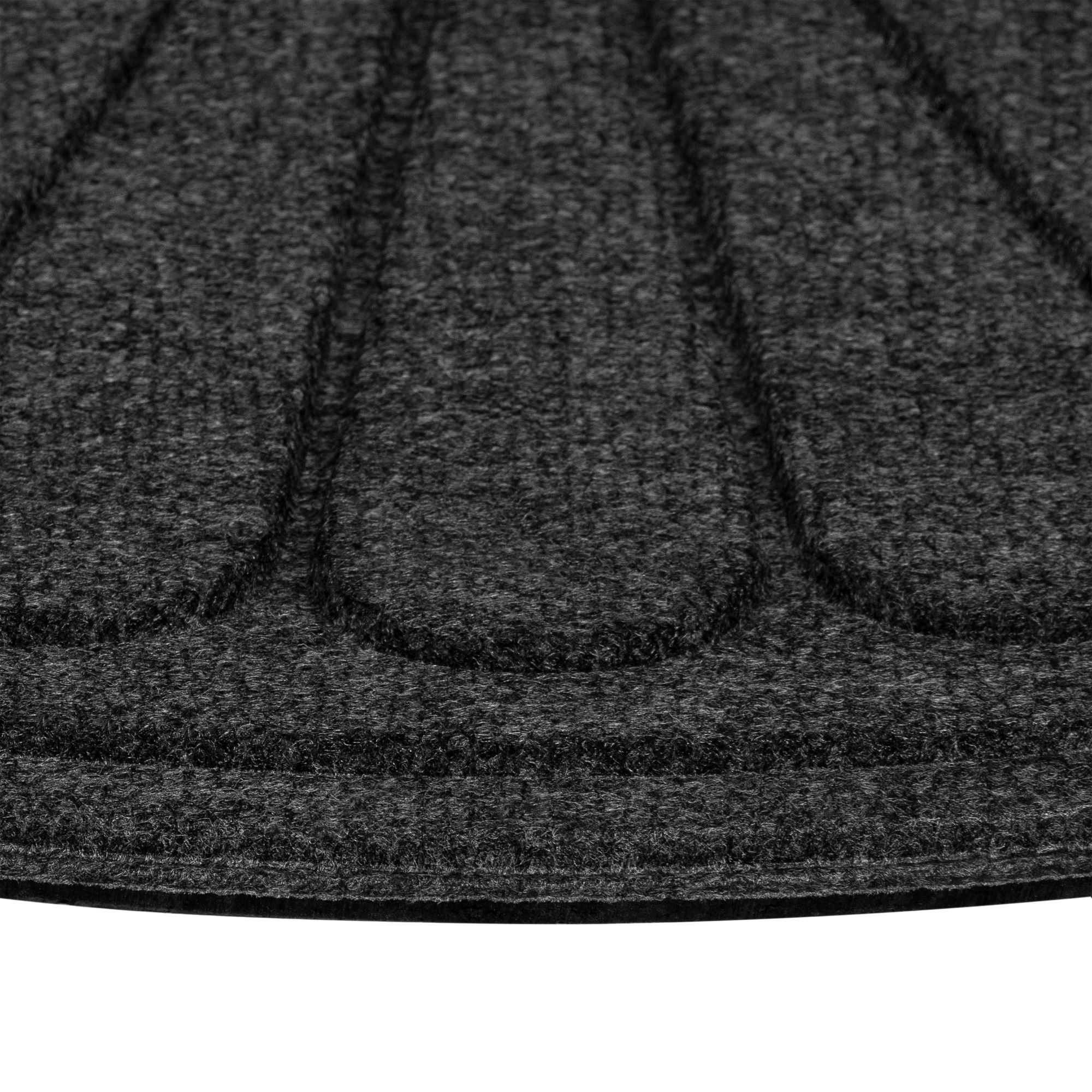 Mainstays Sunburst Utility Door Mat, Gray, 18x30 Inches photo 3