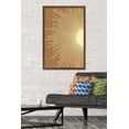 thumbnail image 2 of Abstract Sun Wall Poster, 22.375" x 34" Framed, 2 of 6