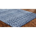 thumbnail image 2 of Kalaty Citadel Area Rug CD-874 Contemporary Design with Rectangle Blue, 5'6" x 8'6", 2 of 4
