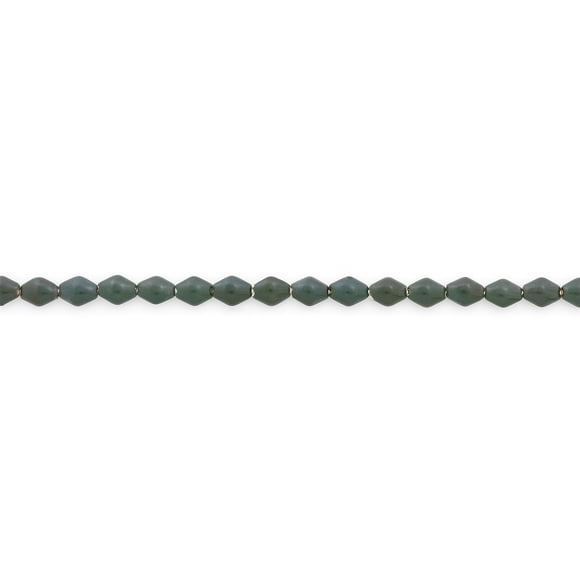 EXPO International 15mm x 12mm Clay Pack of 16 | Dark Green Jewelery Beads