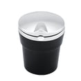 thumbnail image 2 of Cendrier LED pour voiture, avec couvercle, pour bureau et maison (noir), 2 of 4