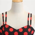 thumbnail image 6 of RMGVDSD Elegant Dresses For Women Vintage 1950S Polka Dot Party Dress Sleeveless Retro Evening Dresses A-Line Swing Sundress With Belt Women Dress Clothes, 6 of 9