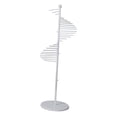thumbnail image 4 of Estante de exhibición de bufandas con 30 varillas de suspensión, decoración, ahorro de espacio, soporte de bufanda en espiral, soporte de exhibición de suelo para cinturones,, 4 of 8