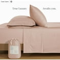 thumbnail image 2 of Softest Cotton Sheets Double Sheet Set Pc Set Thread Count Sateen Bedding Deep Pocket Sheets Cooling Sheets Double Size Sheets Breathable Bed Set (), 2 of 9
