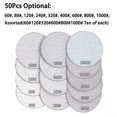 thumbnail image 3 of 50PCS 2 Inch Hook & Loop White Dry Sanding Disc Semi-Brittle Corundum Sandpaper, 3 of 6