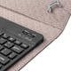 thumbnail image 4 of Btafrte Teclado Inalámbrico Compatible Con para Tableta 9 10 Pulgadas Funda Cuero PU (Bla, 4 of 9