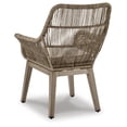 thumbnail image 5 of Signature Design by Ashley Beach Front Outdoor Arm Chair with Cushion (Set of 2), Beige, 5 of 8