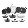 thumbnail image 1 of Bateria de Cocina Flavor Stone Flavortone Samurai Mega Set 14 piezas Acero Inoxidable Antiadherente Negro, 1 of 5