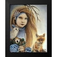 thumbnail image 2 of Winter - Seasons Series 12x14 Black Modern Framed Museum Art Print Titled - Sheena Pike Art And Illustration, 2 of 5