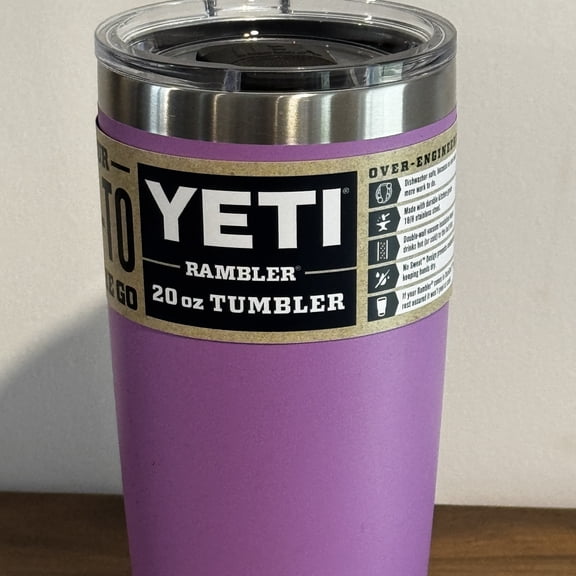 Yeti 20Oz Rambler Tumbler With Magslider Lid - Desert Bloom