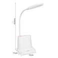thumbnail image 1 of Lámpara Led De Escritorio, Luz De Lectura Recargable Por Usb, Ajuste De Atenuación Táctil, Lámpara De Mesa Para El Cuidado De Los Ojos Para Dormitorio Infantil, Sala De Estar Methold HA022566-00, 1 of 7