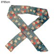 thumbnail image 2 of Hair Scrunes Elastic Hair Scarf Bla Hair Ties Satin Hair Ribbon, 2 of 4