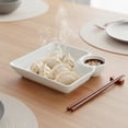 thumbnail image 1 of Separator Serving Dish Reusable Dipping Plate For Dumplings And Fruit Tray 4 Piece Toaster Oven Set Heavy Aluminum Cookie Sheet Rectangular Cake Pan Nonstick Wire Rack for Half Sheet Pan Wire Rack Pan, 1 of 4