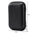 thumbnail image 1 of 2PCS 2.5-Inch Hard Drive Case – EVA Storage Bag for Earphones, Chargers, Cables & Electronics (15*10*4.5cm straw mat pattern), 1 of 5