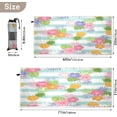 thumbnail image 3 of Coolnut Beautiful Beach Palm Leaves Microfiber Beach Towel, Super Absorbent Quick Dry Pool Towels with Pouch for Swimming,Picnic,Yoga Gym Sports 30"×60", 3 of 6