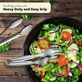 thumbnail image 6 of 4 Pack Kitchen Tongs, Stainless Steel Metal Tongs, Non-Slip Grip for Cooking, Grilling, Serving, Salad, BBQ, Dishwasher Safe, 6 of 6