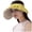 Yellow, variant on Baseball Caps Women's Fashion Beach Summer Cycling Empty Top Dual-use Face Cover Sun Hat Yellow
